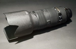 My well-used 80-200mm f/2.8 AF-S Nikkor