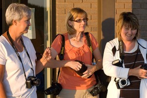 Photo class Monday night. The woman in the middle is Kathy Ingram, a good friend of mine who is the yearbook advisor at Tupelo, Oklahoma, High School.