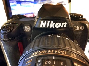 One of my Nikon D100s; this camera is an excellent tool for  imaging, and presently very affordable