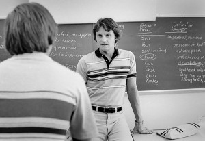 Gil Hernandez at Eisenhower High School, Lawton, Oklahoma, 1980