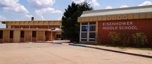 Aside from a name change to "Middle School," Eisenhower Junior High in Lawton, Oklahoma, hasn't changed so much as a brick in 35 years.
