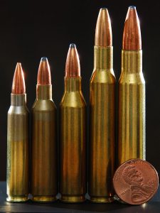 To hear some gun nuts talk about guns "saving lives" misses an entire category of reality: you can't save lives by taking them. In this image are five rifle cartridges, non of which cure cancer, give depressed teenagers hope, or offer blood transfusions to battlefield casualties.