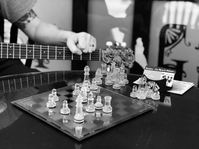 Chess and music are two activities I consider very creative.