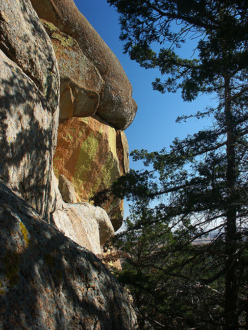 This is a closer, lower view of the infamous face we nicknamed "Andersen-Stinson Point."