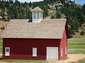 Florissant Fossil Beds National Monument included this handsomely restored homestead.