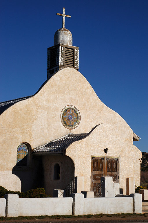 Abby and I photographed this Church in San Ysidro, New Mexico in July 2003.