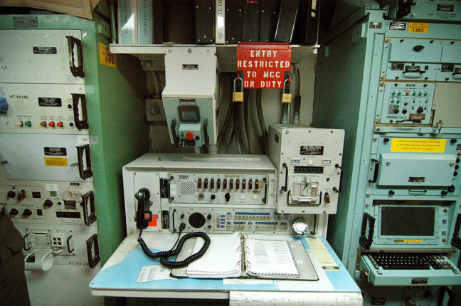 Launch Control Panel, Missile Silo, Minuteman Missile National Historical Site