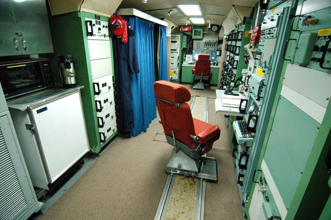This overview shows the Launch Control Unit at Minuteman Missile National Historical Site. 