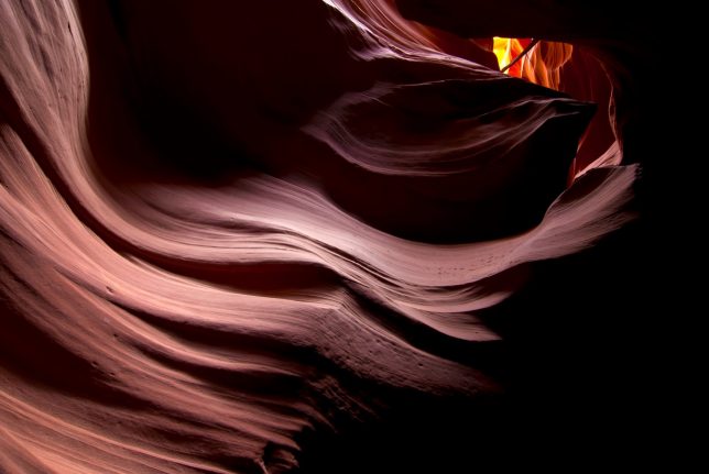 This was one of my stronger images of Antelope Canyon, particularly regarding color.