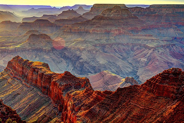 The depth, the color, the complexity of the Grand Canyon comes out in this Navajo Point exposure.