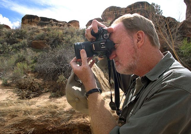 Your host uses the camera in this article, the Fujifilm S200EXR, in March 2011, in Canyonlands National Park, Utah.