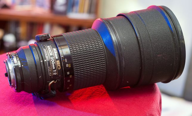 My 200mm f/2.0 AI-S Nikkor lens is a wonderful feat of optical design and engineering from the late 1970s, but it isn't the bokeh lens to beat.