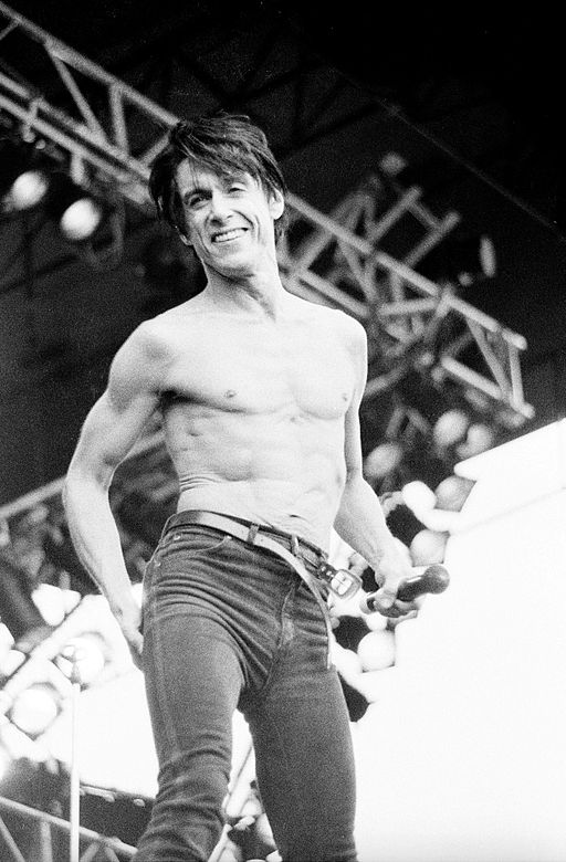 This Wikimedia image of Iggy Pop is from 1987.