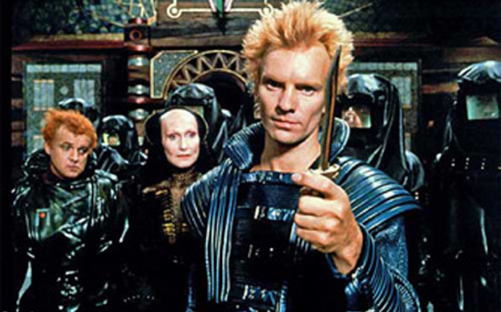 Q: What is more homoerotic than the volleyball scene in Top Gun? A: Sting in the 1984 version of Dune.