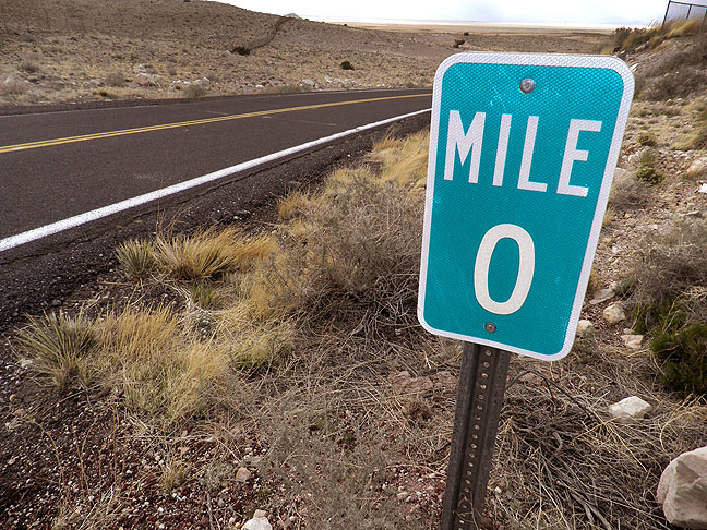 Mile Marker Zero: the start of great things.